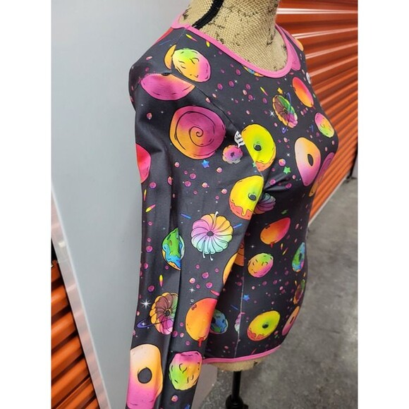 Littles Labratory Glazed Galaxy Body Suit NWOT Size XS - Picture 3 of 7